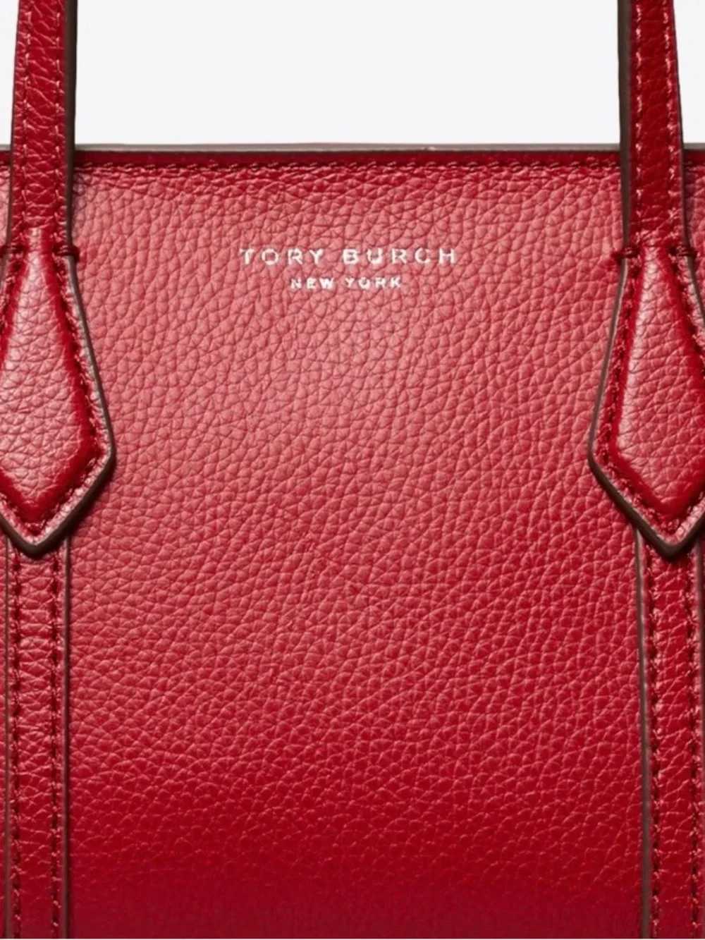 ▪️NWT Tory Burch Mini Perry Tote in Bartlett Red